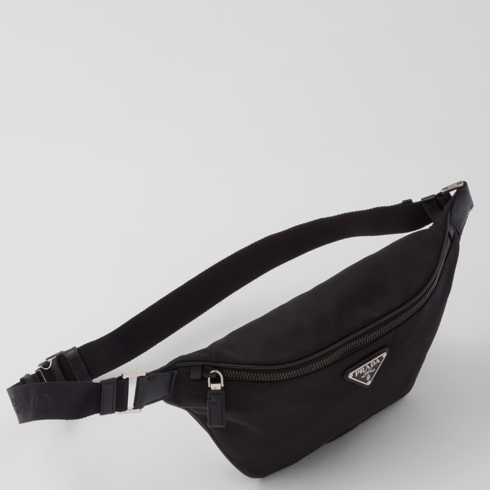 Prada Re-Nylon and Saffiano leather belt bag